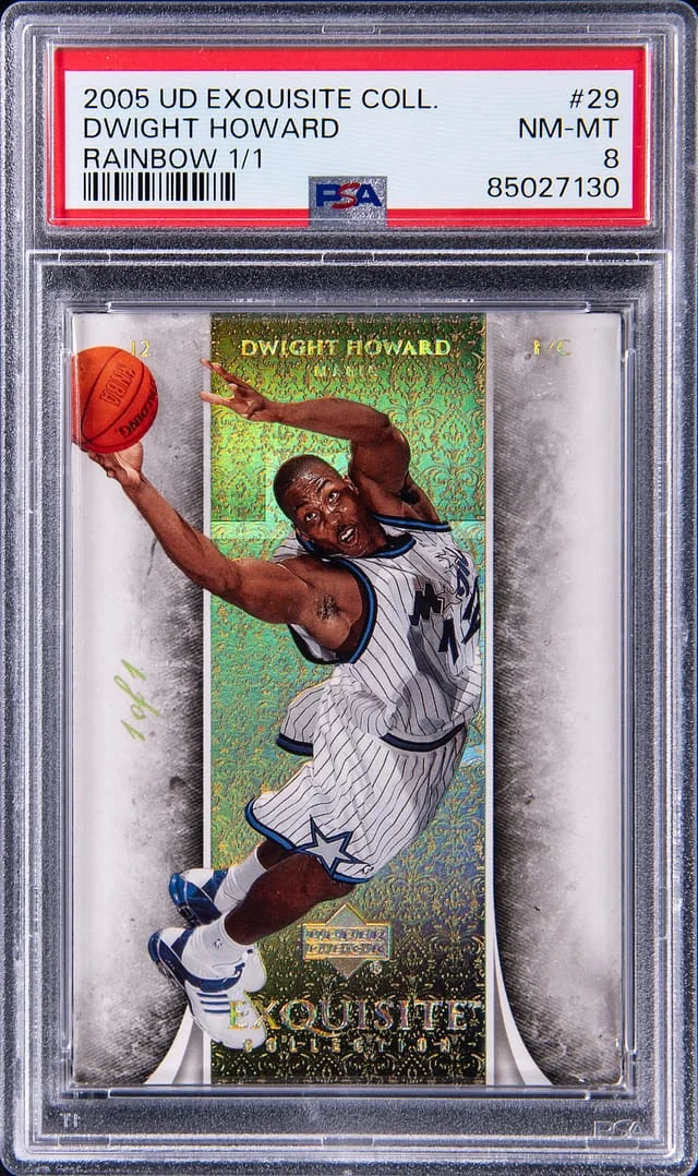 2005-06 Upper Deck Exquisite Collection Dwight Howard Rainbow #29 card image