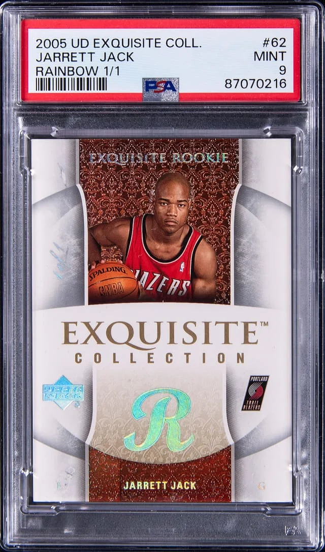 2005-06 Upper Deck Exquisite Collection Jarrett Jack Rainbow #62 card image