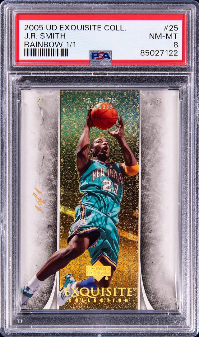 2005-06 Upper Deck Exquisite Collection J.R. Smith Rainbow #25 card image