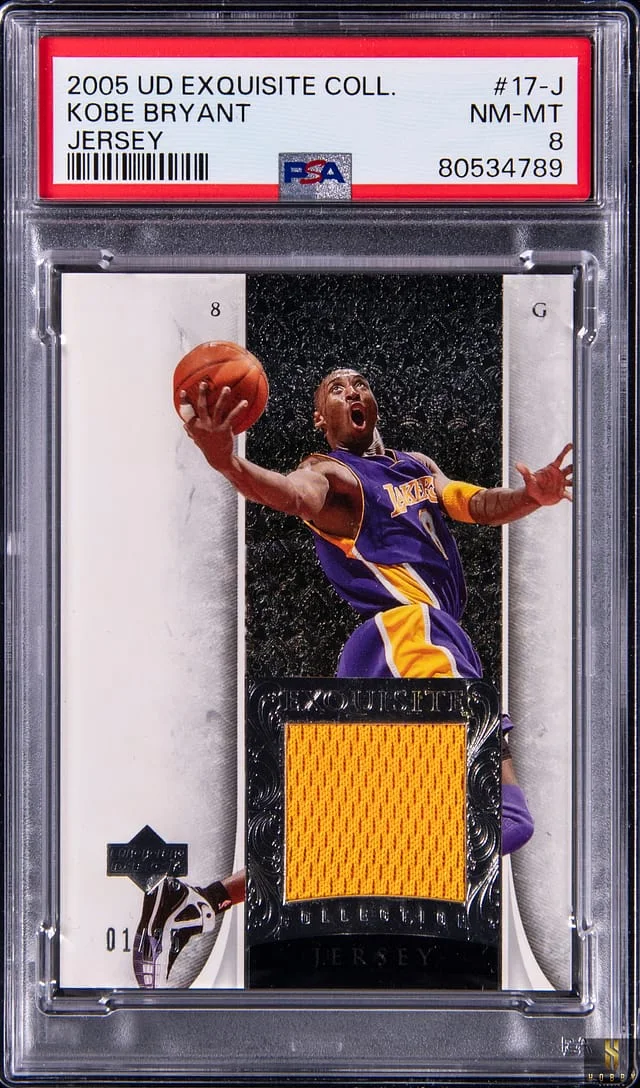 2005-06 Upper Deck Exquisite Collection Kobe Bryant Jersey #17-J card image