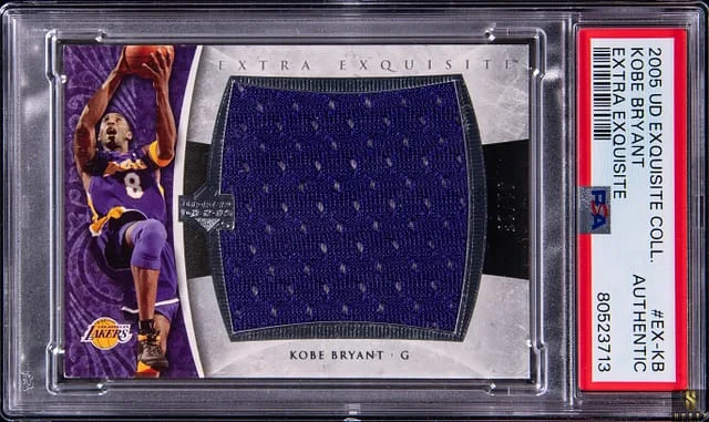 2005-06 Upper Deck Exquisite Collection Kobe Bryant Extra Exquisite Jersey #EX-KB card image