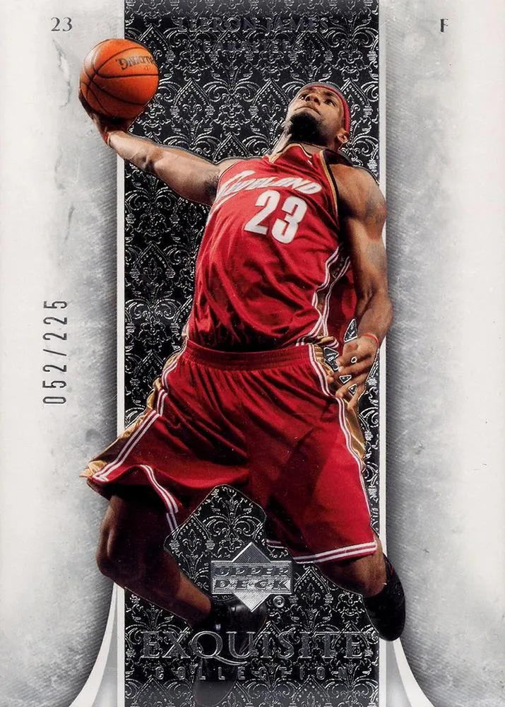 2005-06 Upper Deck Exquisite Collection Lebron James #6 card image