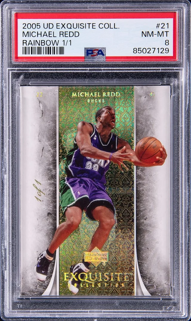 2005-06 Upper Deck Exquisite Collection Michael Redd Rainbow #21 card image