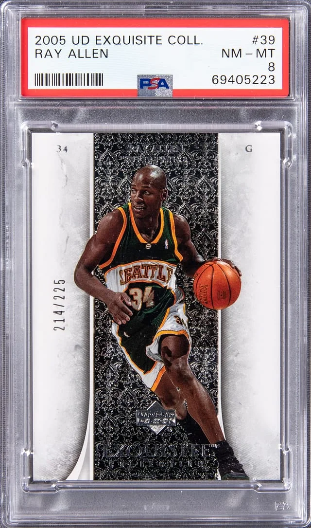 2005-06 Upper Deck Exquisite Collection Ray Allen #39 card image