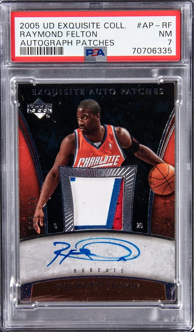 2005-06 Upper Deck Exquisite Collection Raymond Felton #AP-RF card image