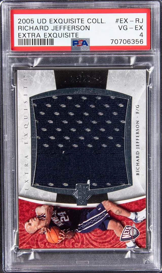 2005-06 Upper Deck Exquisite Collection Richard Jefferson #EX-RJ card image