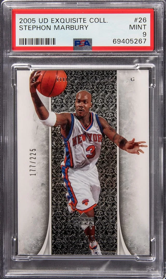 2005-06 Upper Deck Exquisite Collection Stephon Marbury #26 card image