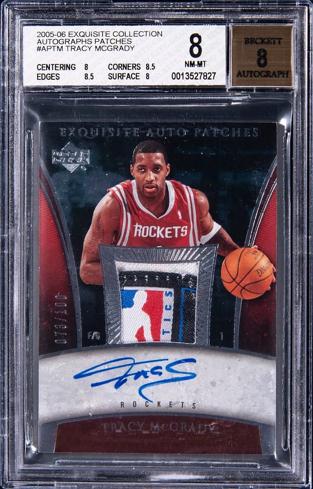 2005-06 Upper Deck Exquisite Collection Tracy McGrady #AP-TM card image