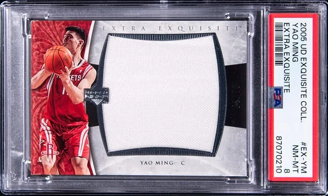 2005-06 Upper Deck Exquisite Collection Yao Ming Extra Exquisite #EX-YM card image
