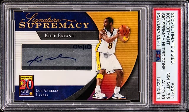 2005-06 Upper Deck Kobe Bryant Ultimate Signatures Edition Signature Supremacy Hawaii Trade Conference #SSP-11 card image