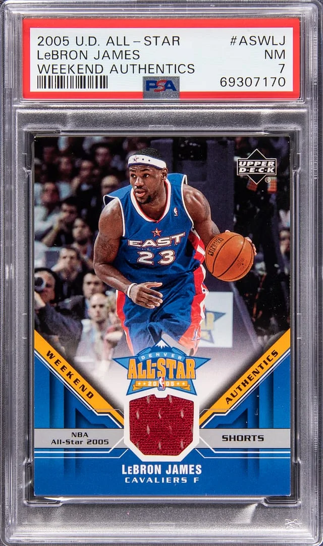 2005-06 Upper Deck LeBron James Game-Used All-Star Weekend Authentics #ASW-LJ card image