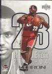 2005-06 Upper Deck Lebron James #LJ8 card image