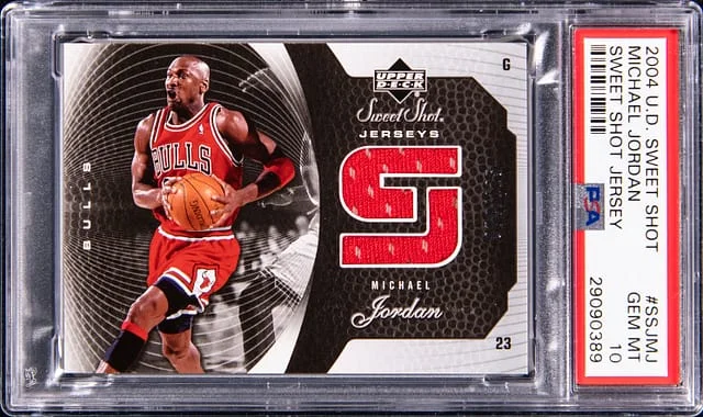 2005-06 Upper Deck Michael Jordan Sweet Shots Game Jersey #SSJ-MJ card image