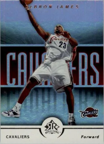 2005-06 Upper Deck Reflections Lebron James #16 card image
