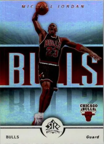 2005-06 Upper Deck Reflections Michael Jordan #12 card image