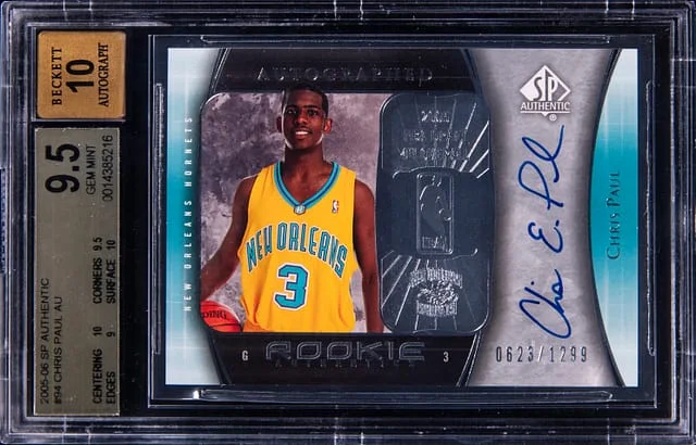 2005-06 Upper Deck SP Authentic Chris Paul Autograph #94 card image