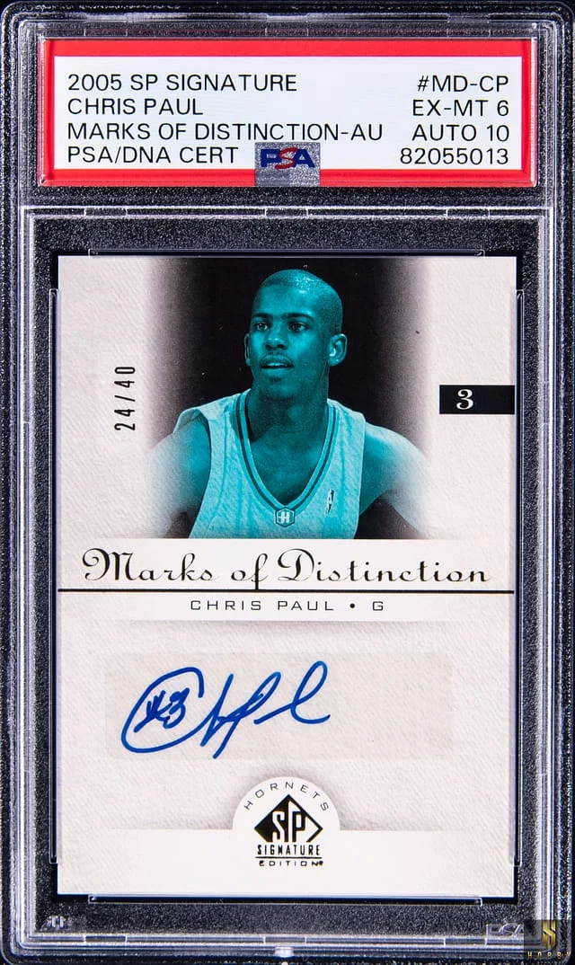 2005-06 Upper Deck SP Chris Paul Signature Marks of Distinction Autograph #MD-CP card image