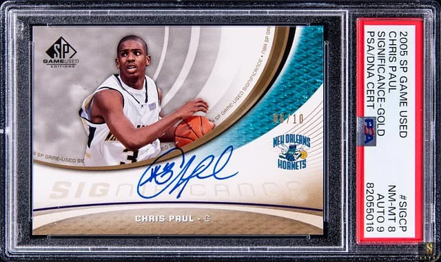 2005-06 Upper Deck SP Game Used Chris Paul Significance Gold #SIG-CP card image