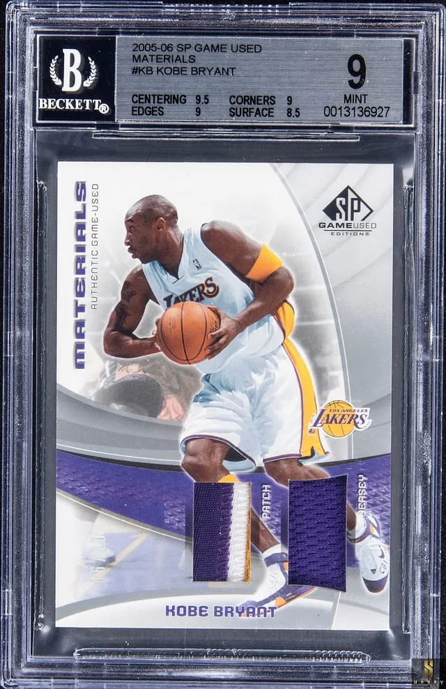2005-06 Upper Deck SP Game Used Kobe Bryant Game-Used Materials #SP-KB card image