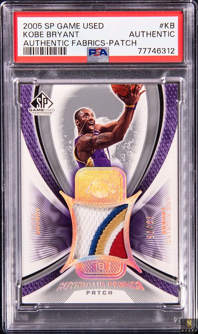 2005-06 Upper Deck SP Kobe Bryant Game-Used Authentic Fabrics #APP-KB card image