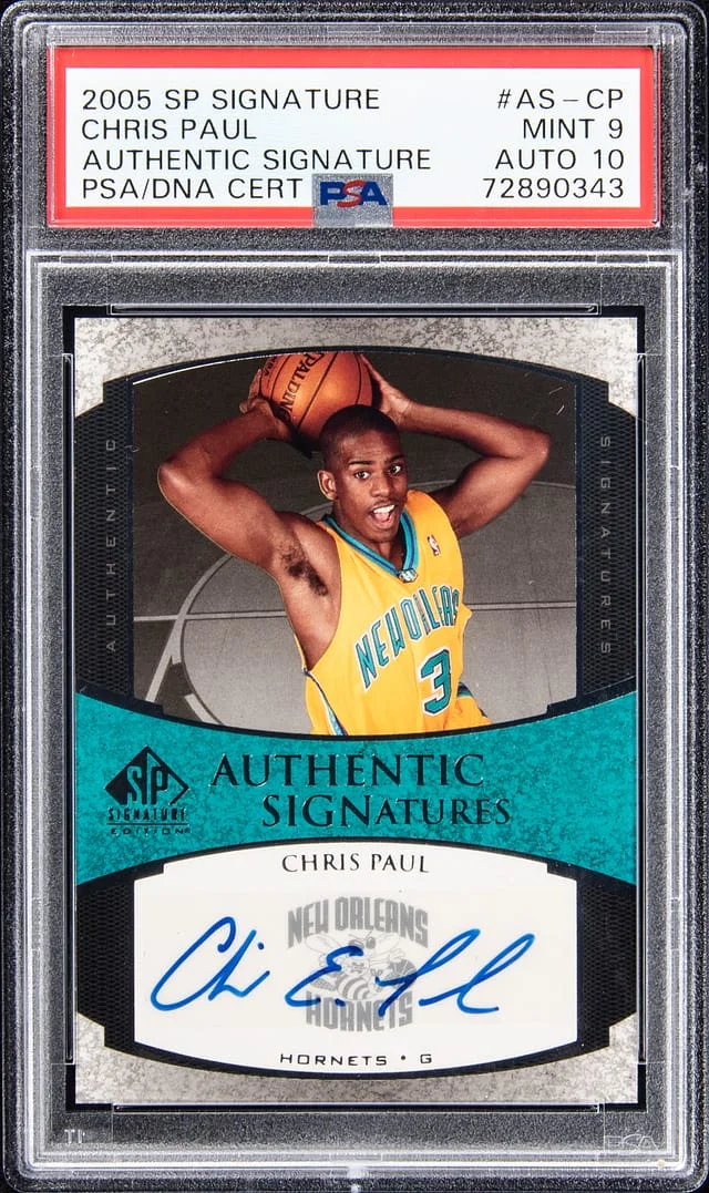2005-06 Upper Deck SP Signature Edition Chris Paul Authentic Signature #AS-CP card image