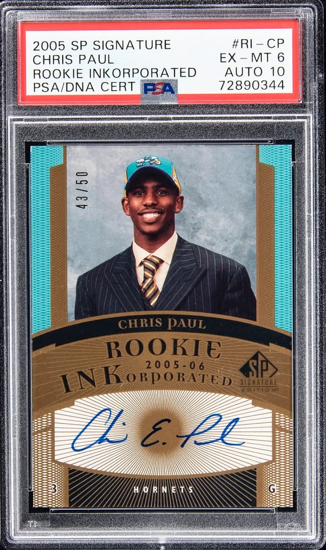 2005-06 Upper Deck SP Signature Edition Chris Paul Inkorporated #RI-CP card image