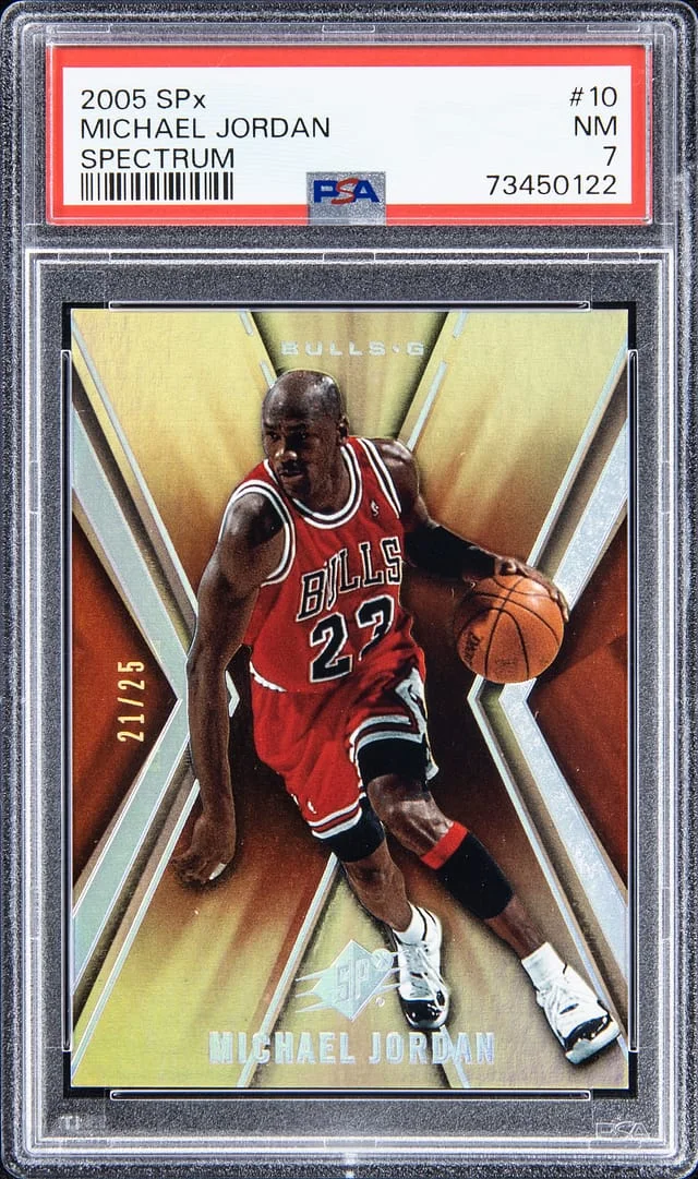 2005-06 Upper Deck SPx Michael Jordan Spectrum #10 card image