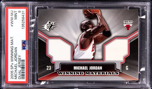 2005-06 Upper Deck SPx Michael Jordan Game-Used Winning Materials #WM-MJ card image