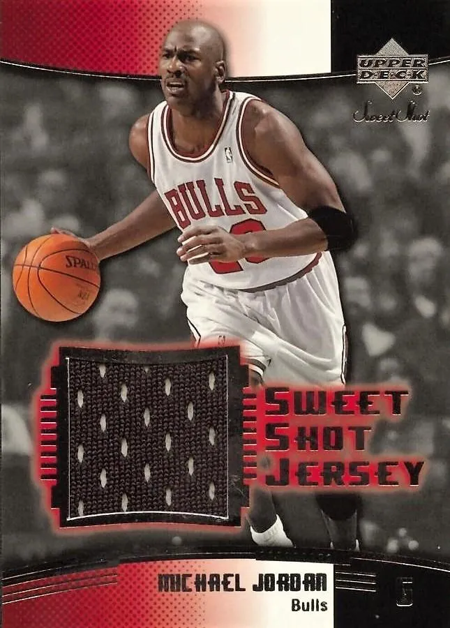 2005-06 Upper Deck Sweet Shot Michael Jordan Sweet Shot Jerseys #SSJ-MJ card image