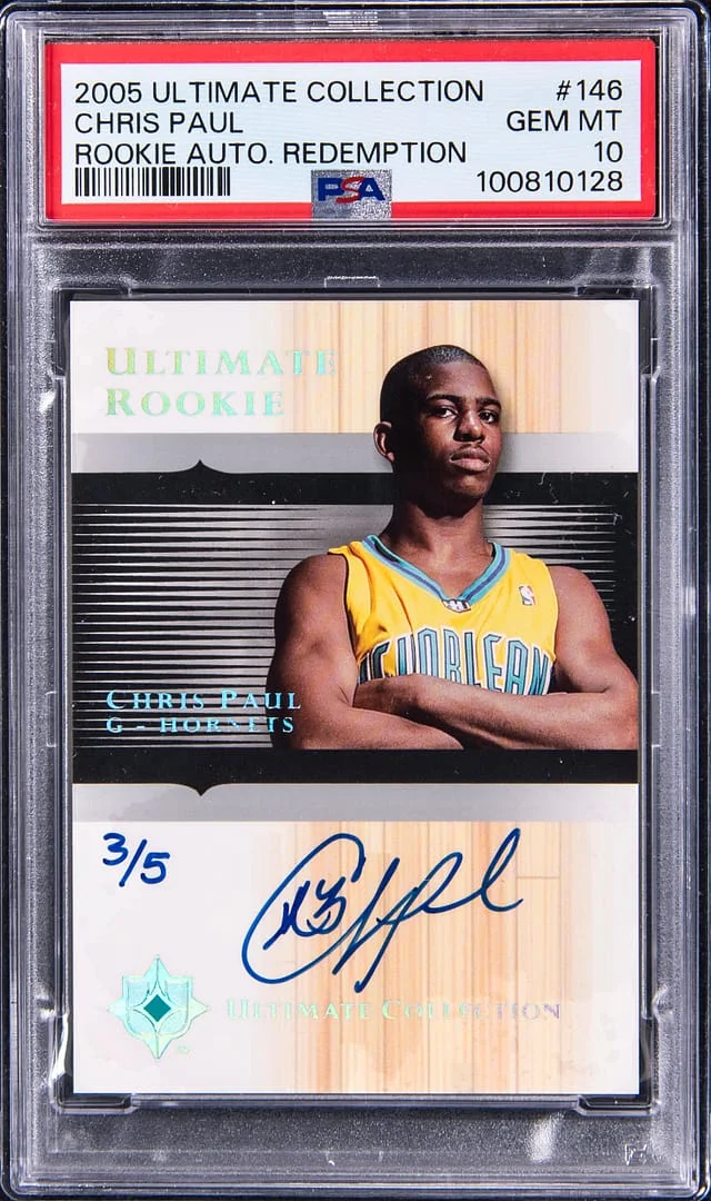2005-06 Upper Deck Ultimate Collection Chris Paul Autograph Redemption #146 card image