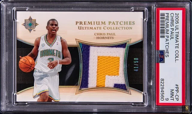 2005-06 Upper Deck Ultimate Collection Chris Paul Premium Patches #PP-CP card image