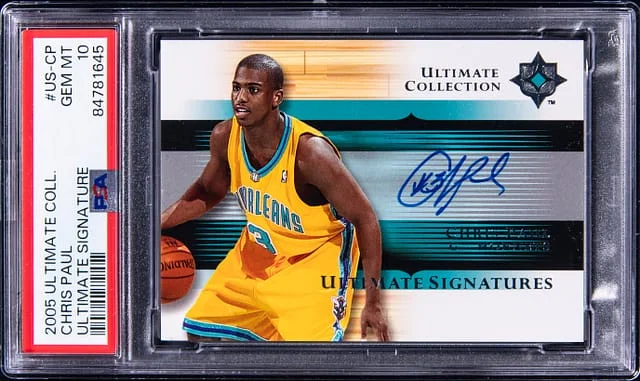 2005-06 Upper Deck Ultimate Collection Chris Paul Ultimate Signature #US-CP card image