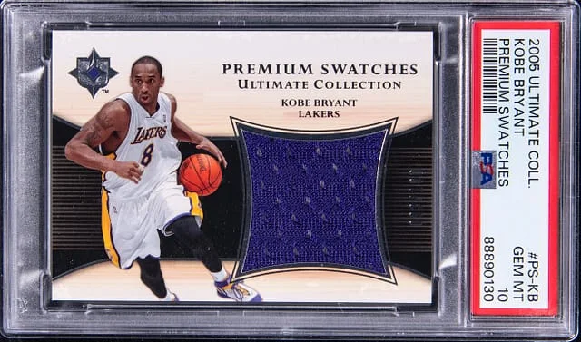 2005-06 Upper Deck Ultimate Collection Kobe Bryant Premium Swatches #PS-KB card image