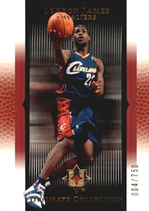 2005-06 Upper Deck Ultimate Collection Lebron James #19 card image