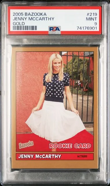 2005 Bazooka Gold Jenny Mccarthy #219 card image