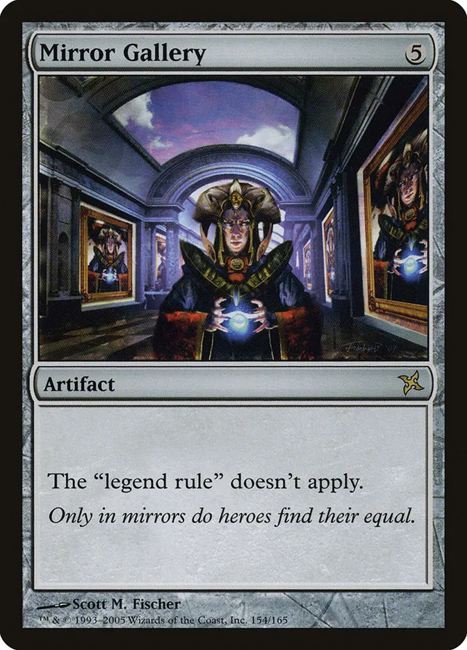2005 Betrayers of Kamigawa Mirror Gallery rare #154 unlisted card image