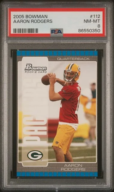 2005 Bowman Aaron Rodgers #112 card image