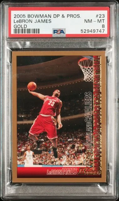 2005 Bowman Draft Picks & Prospects LeBron James #23 card image