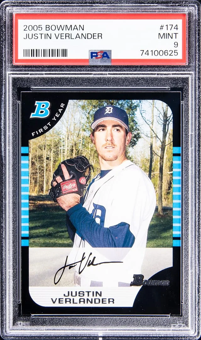 2005 Bowman Justin Verlander #174 card image