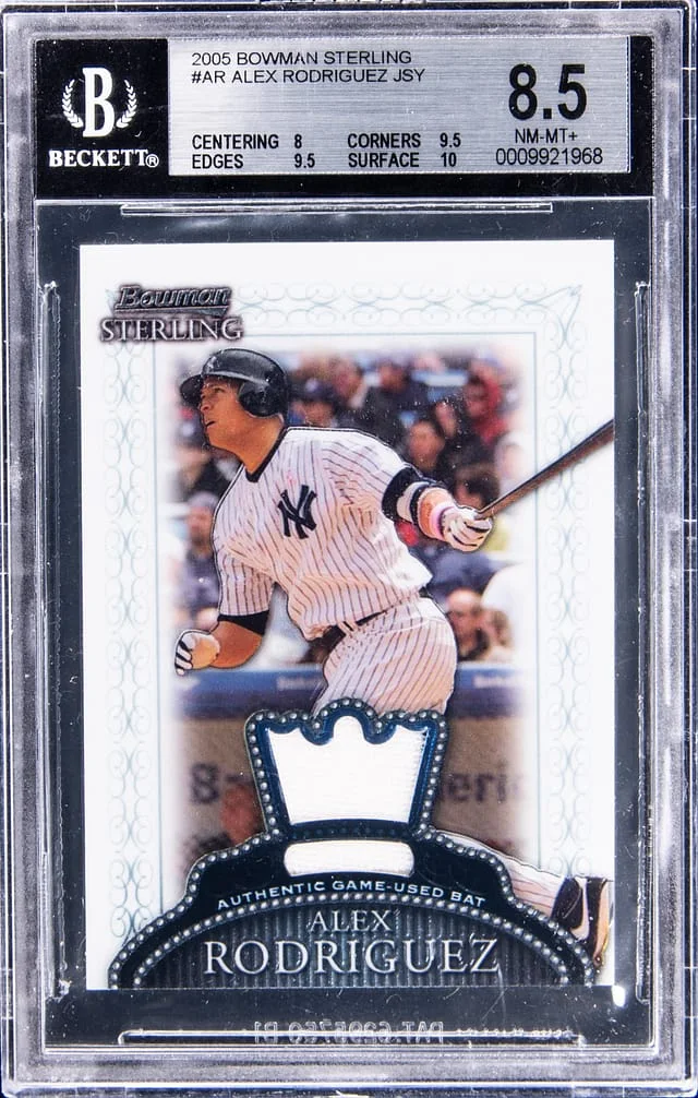 2005 Bowman Sterling Alex Rodriguez #BS-AR card image