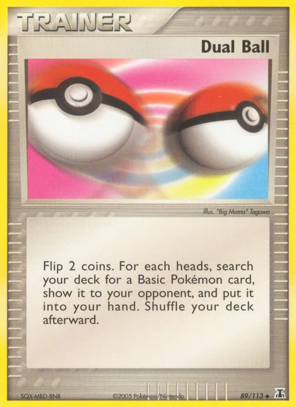 2005 Delta Species Dual Ball #089/113 Uncommon card image