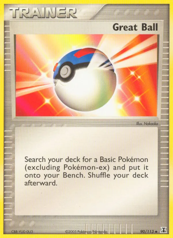 2005 Delta Species Great Ball #090/113 Uncommon card image