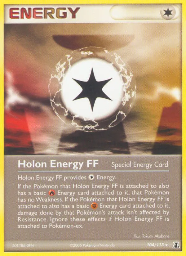 2005 Delta Species Holon Energy FF #104/113 Rare card image