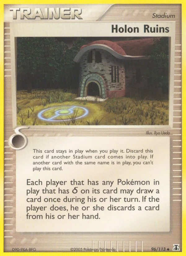 2005 Delta Species Holon Ruins #096/113 Uncommon card image