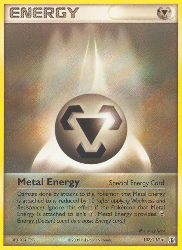 2005 Delta Species Metal Energy #107/113 Rare card image