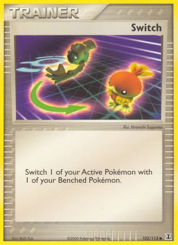 2005 Delta Species Switch Common #102/113 Common card image