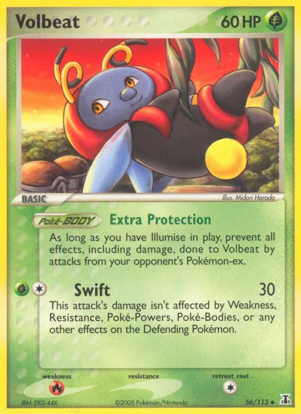 2005 Delta Species Volbeat #056/113 Uncommon card image