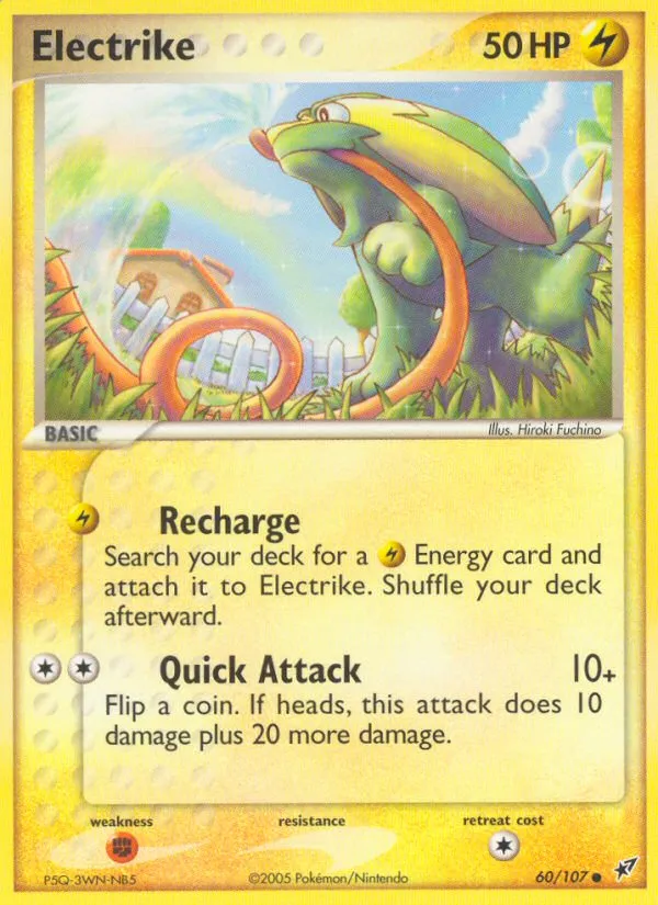 2005 Deoxys Electrike #060/107 Common card image