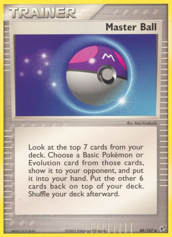 2005 Deoxys Master Ball Uncommon #088/107 Uncommon card image