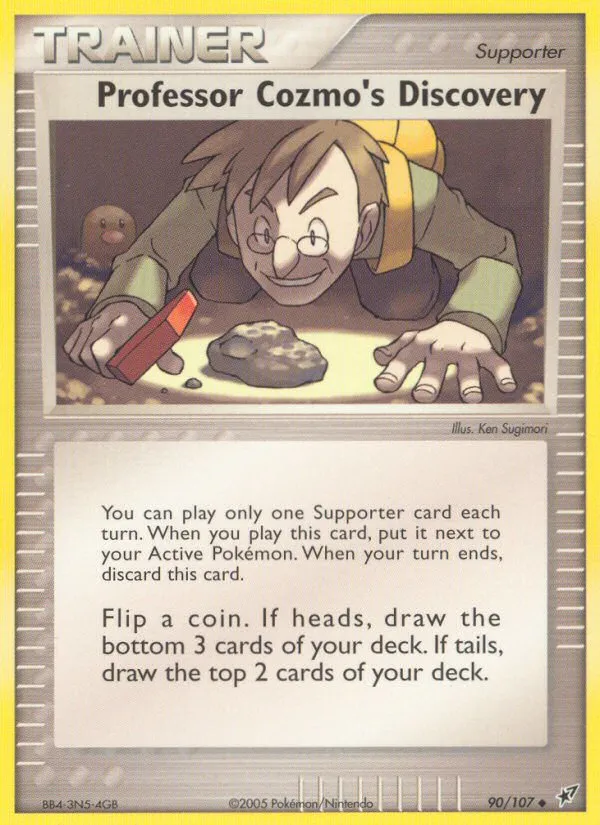 2005 Deoxys Professor Cozmo's Discovery Uncommon #090/107 Uncommon card image